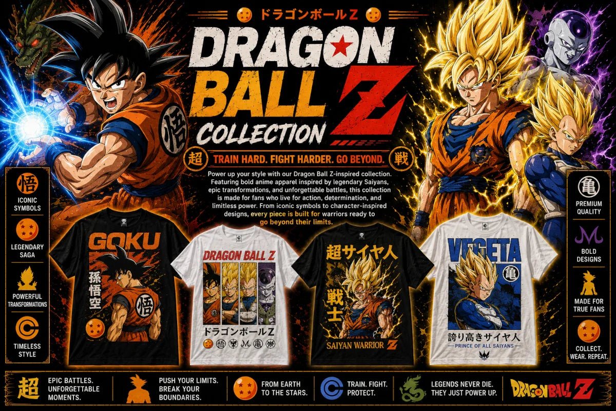 Dragon Ball Z Anime T-Shirts - Ragnarok Anime
