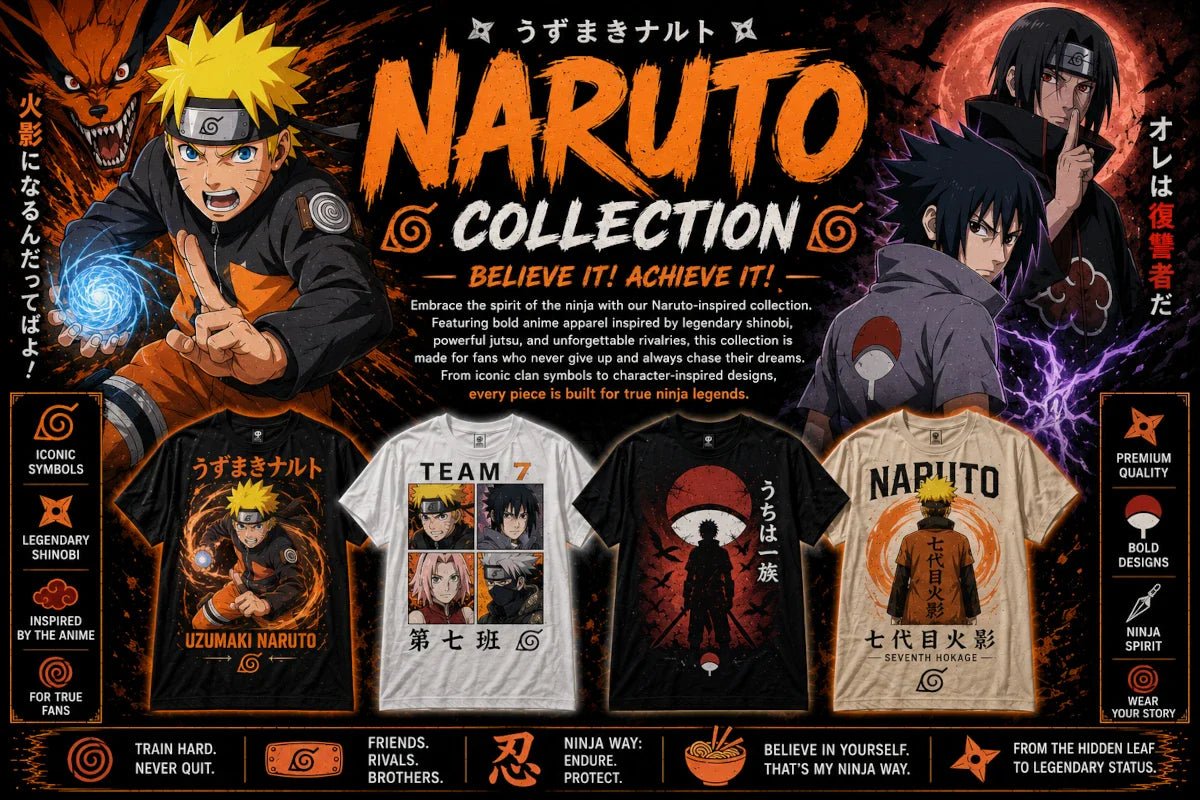 Naruto Anime T-Shirts - Ragnarok Anime